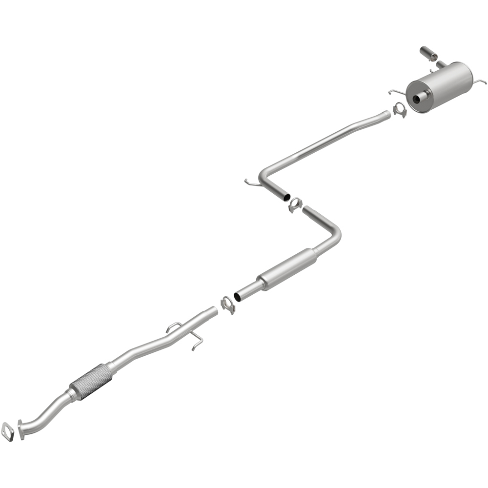  ford Escort Exhaust System Kit 