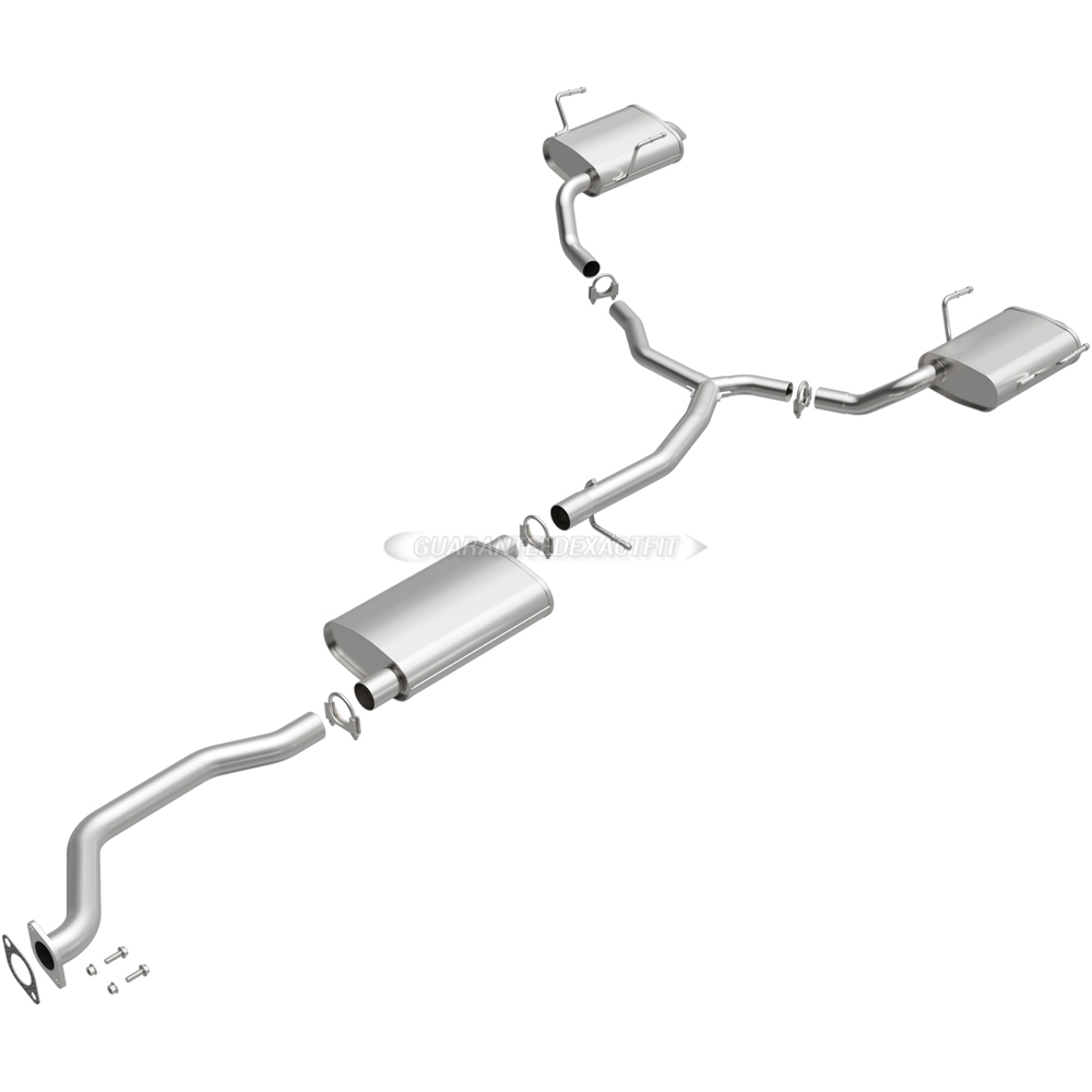  gmc Acadia Limited Exhaust System Kit 