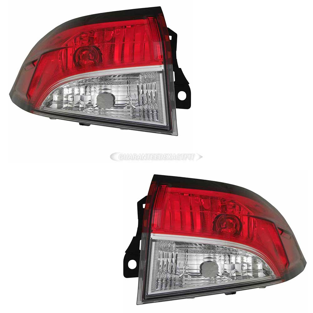  toyota Corolla Tail Light Assembly Pair 