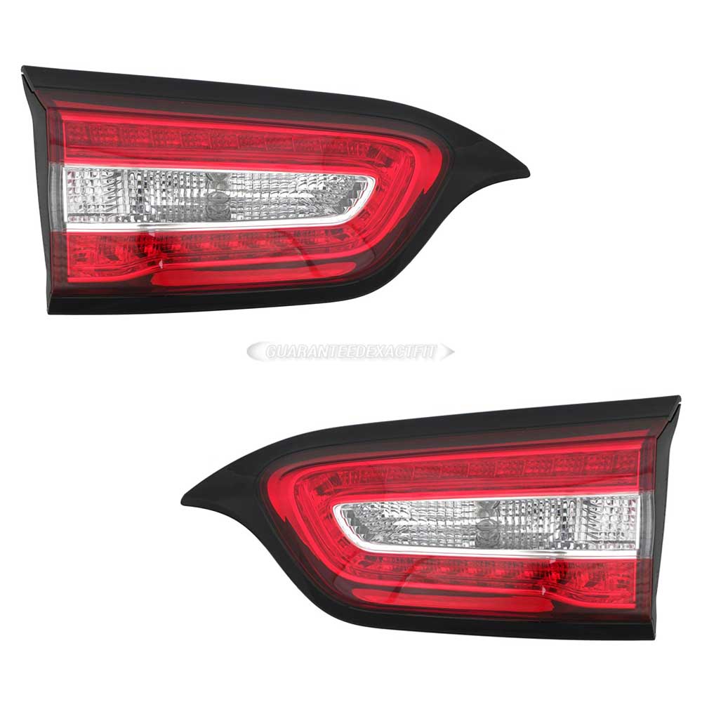  jeep Cherokee Tail Light Assembly Pair 