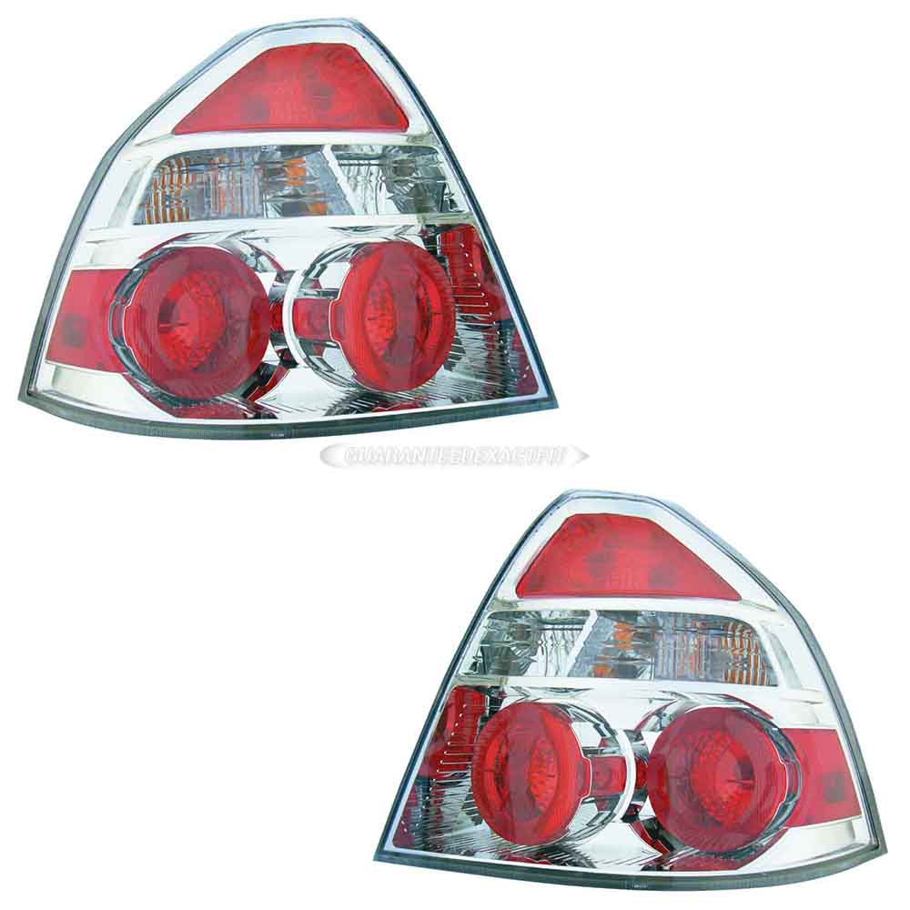  chevrolet Aveo Tail Light Assembly Pair 