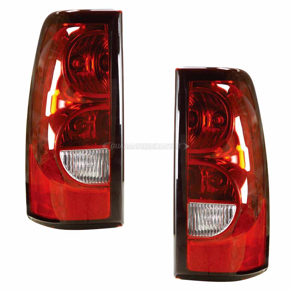  chevrolet Silverado 3500 Classic Tail Light Assembly Pair 