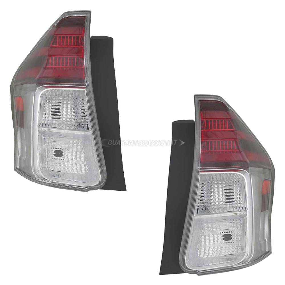  toyota Prius V Tail Light Assembly Pair 