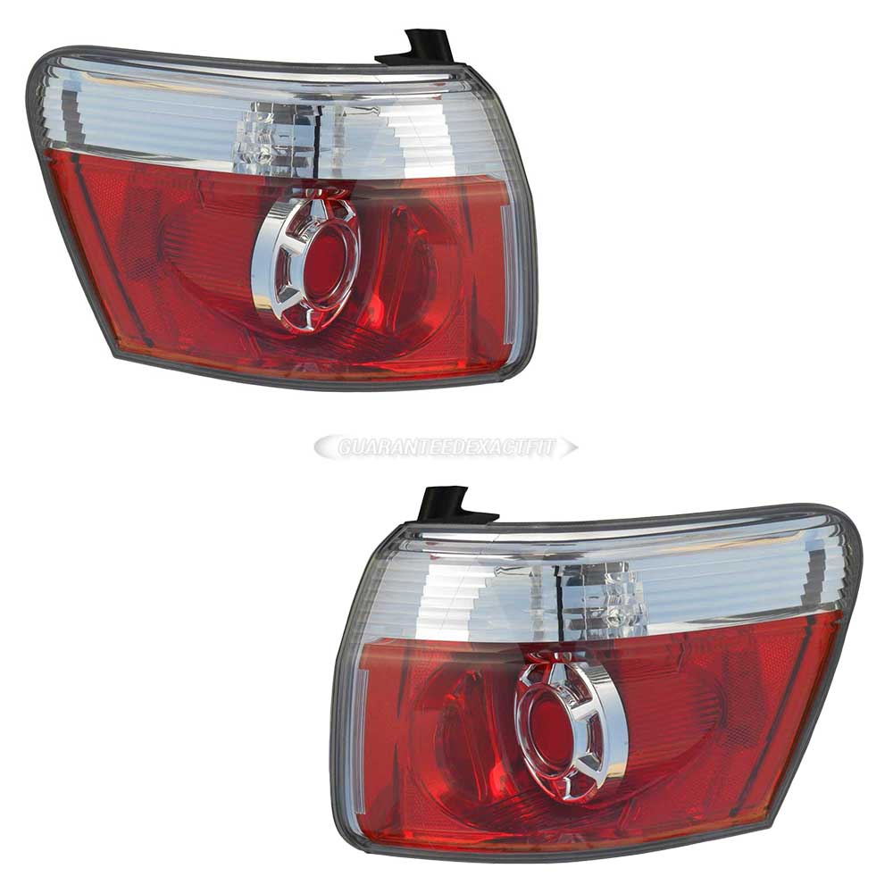  gmc Acadia Tail Light Assembly Pair 