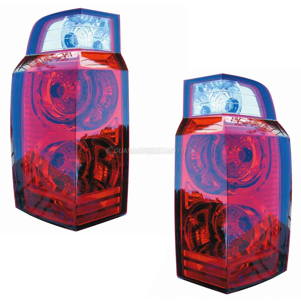  jeep Commander Tail Light Assembly Pair 