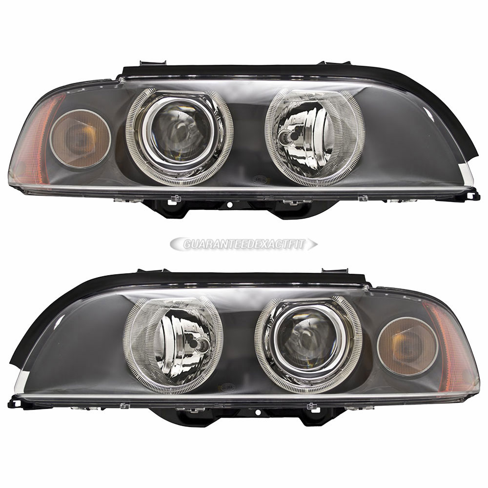  bmw 528 Headlight Assembly - Pair 
