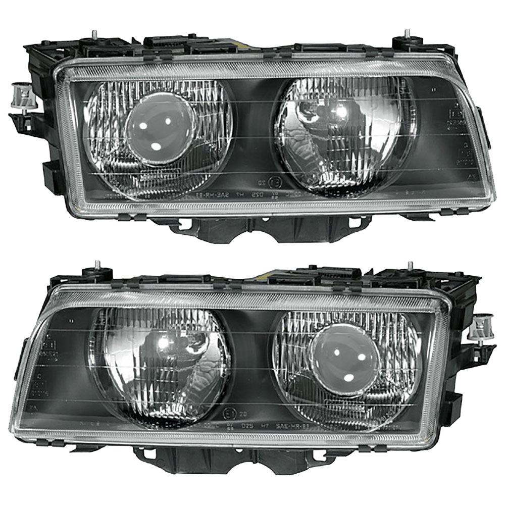  bmw 750iL Headlight Assembly - Pair 