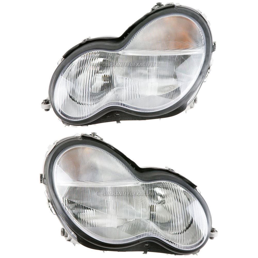  mercedes benz C32 AMG Headlight Assembly - Pair 