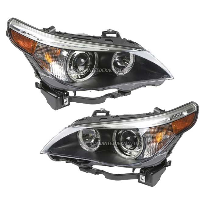  bmw 550 Headlight Assembly - Pair 