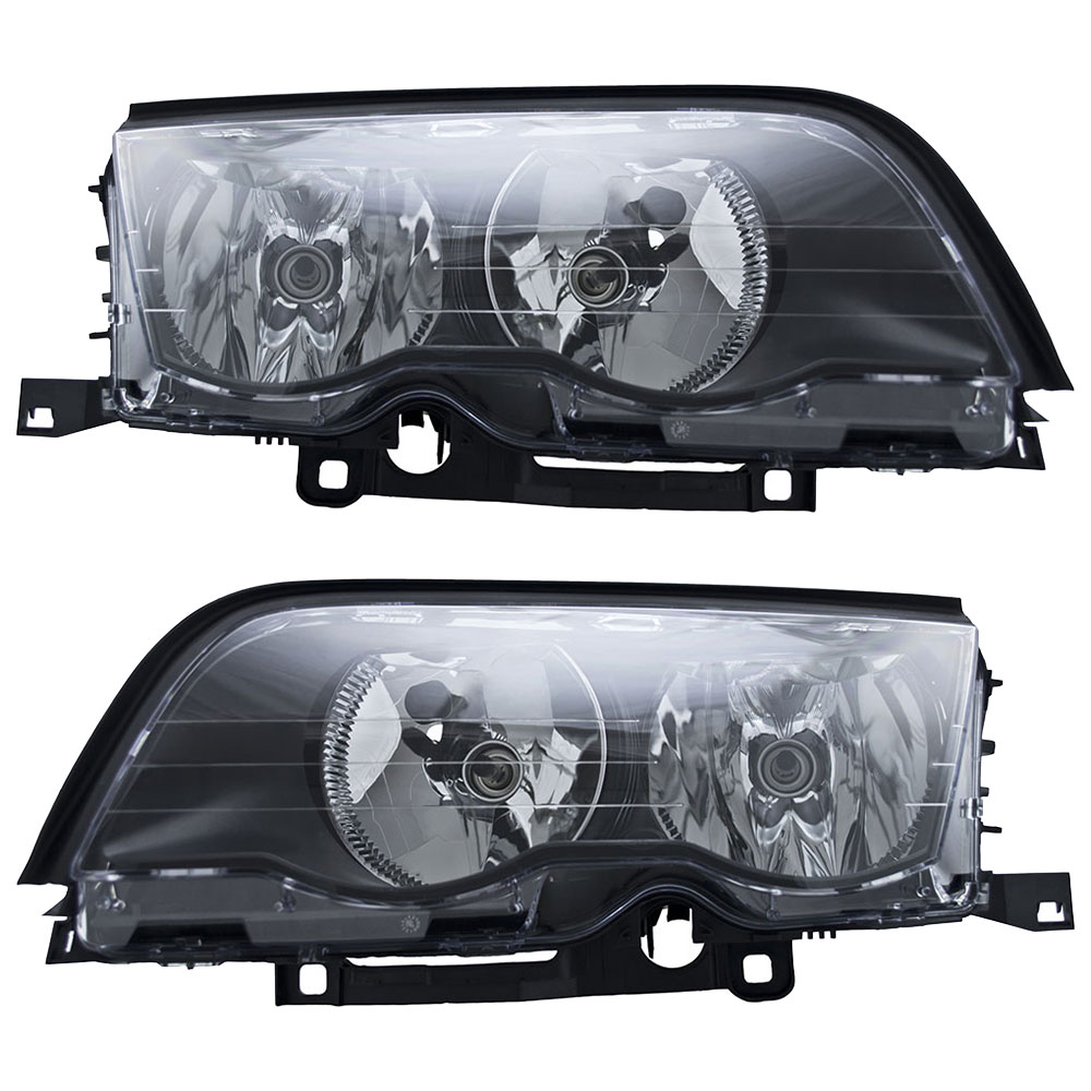  bmw 323i Headlight Assembly - Pair 