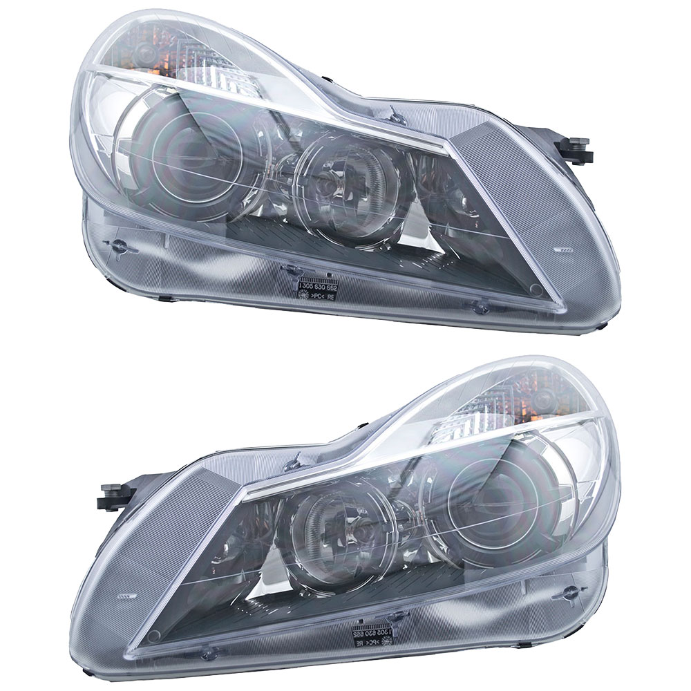  mercedes benz SL550 Headlight Assembly - Pair 