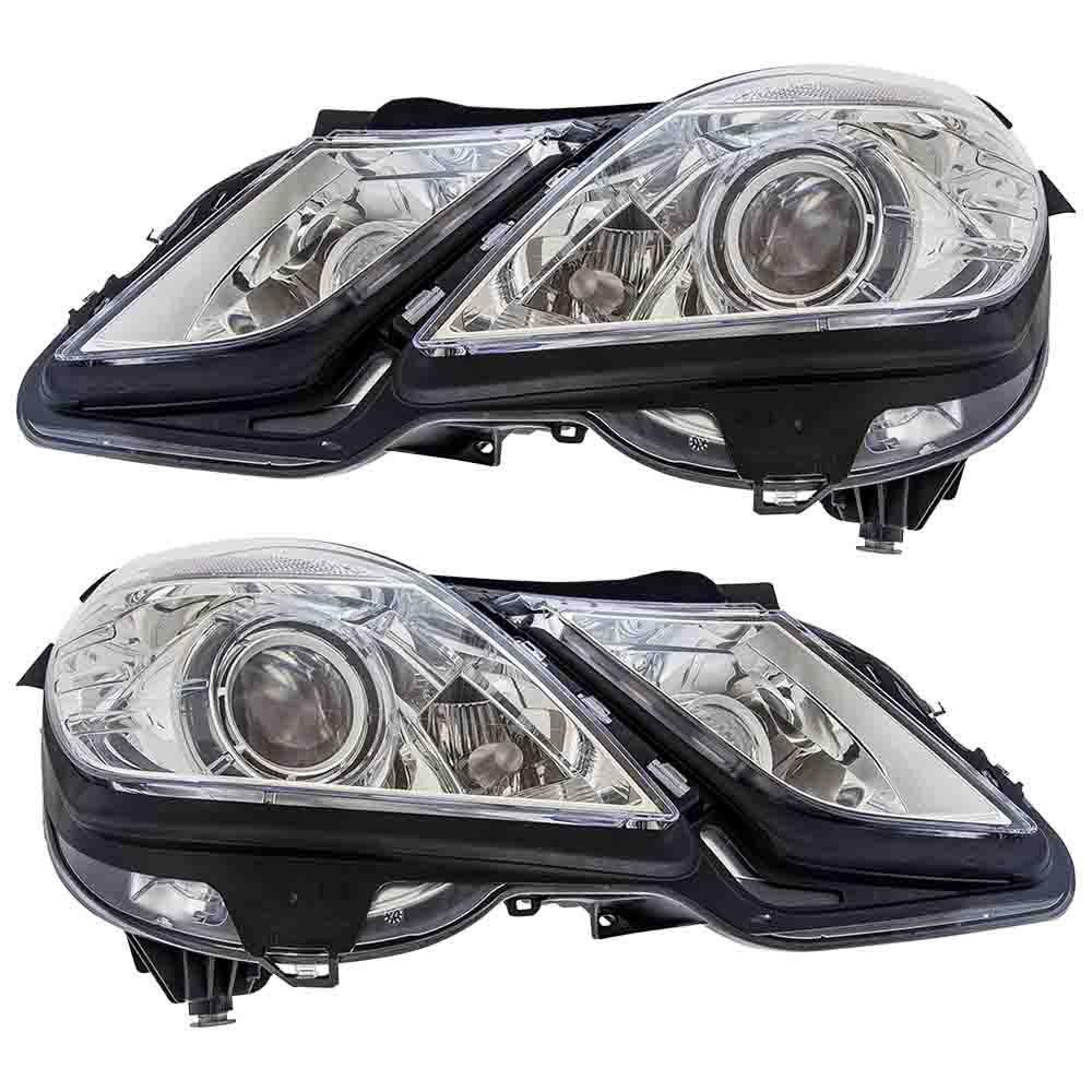  mercedes benz E550 Headlight Assembly - Pair 