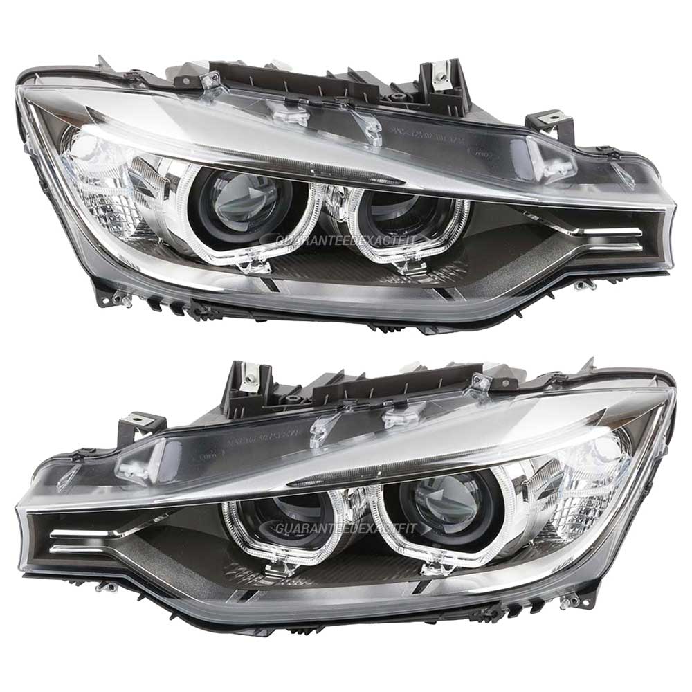 bmw 328d xDrive Headlight Assembly - Pair 