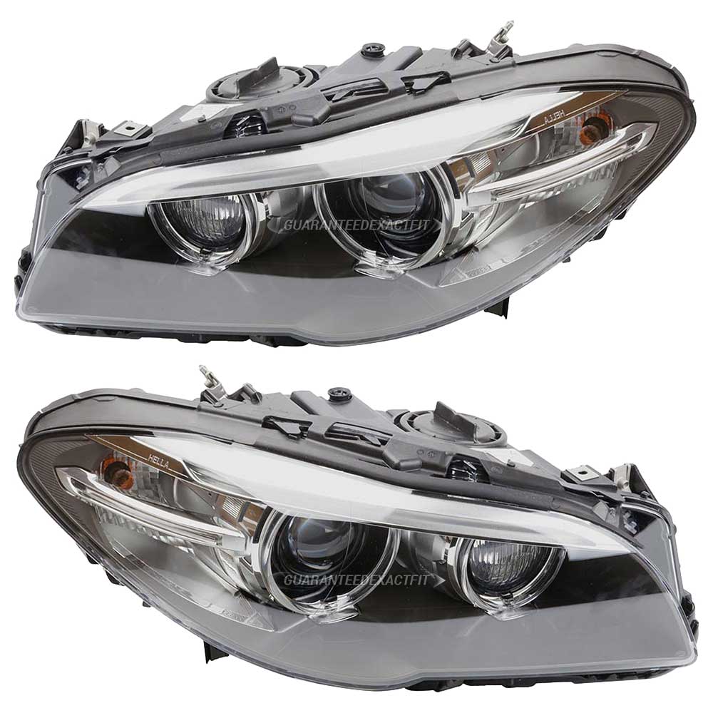  bmw 535d xDrive Headlight Assembly - Pair 