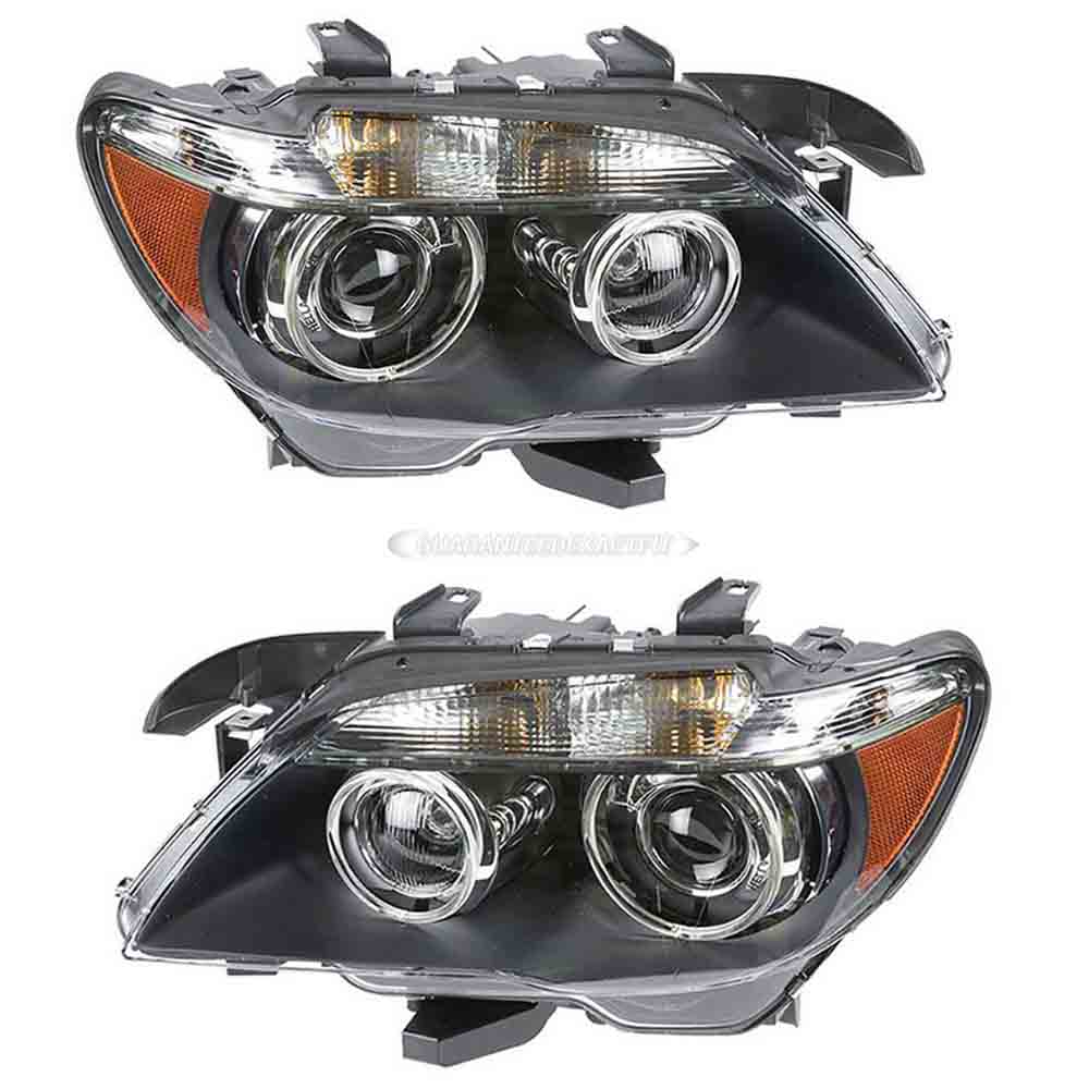  mercedes benz C63 AMG Headlight Assembly - Pair 