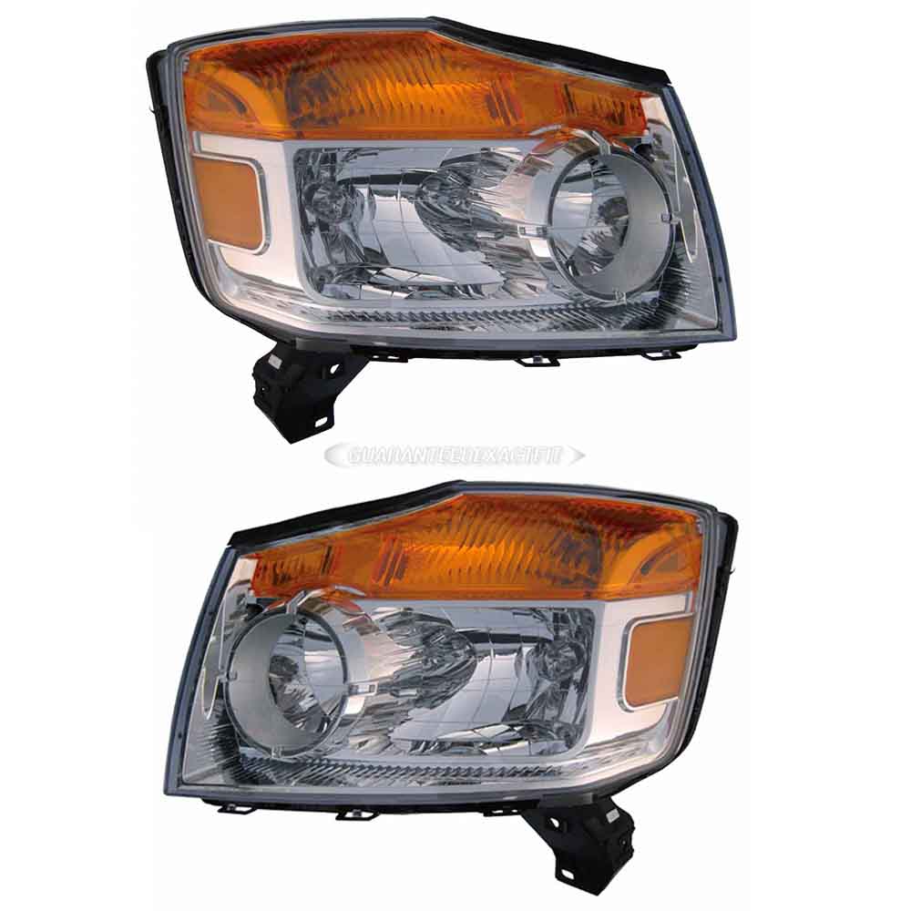  nissan Armada Headlight Assembly - Pair 