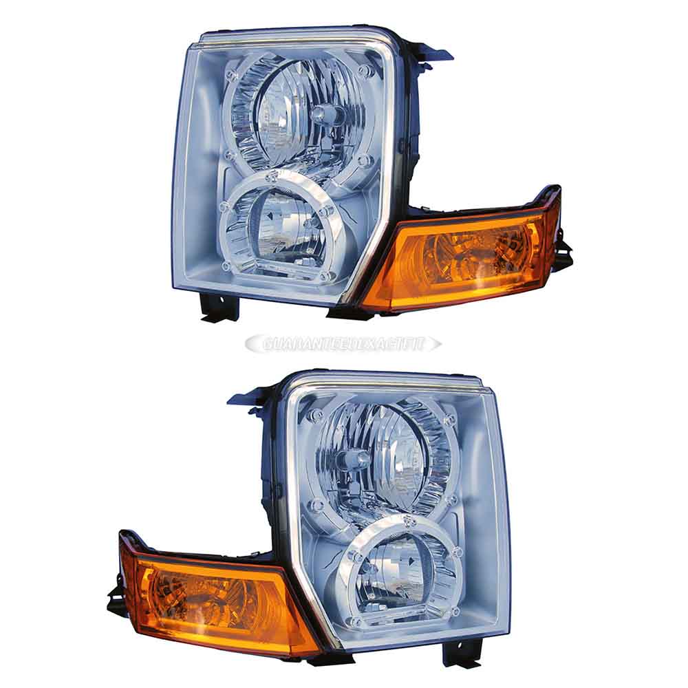  jeep Commander Headlight Assembly - Pair 