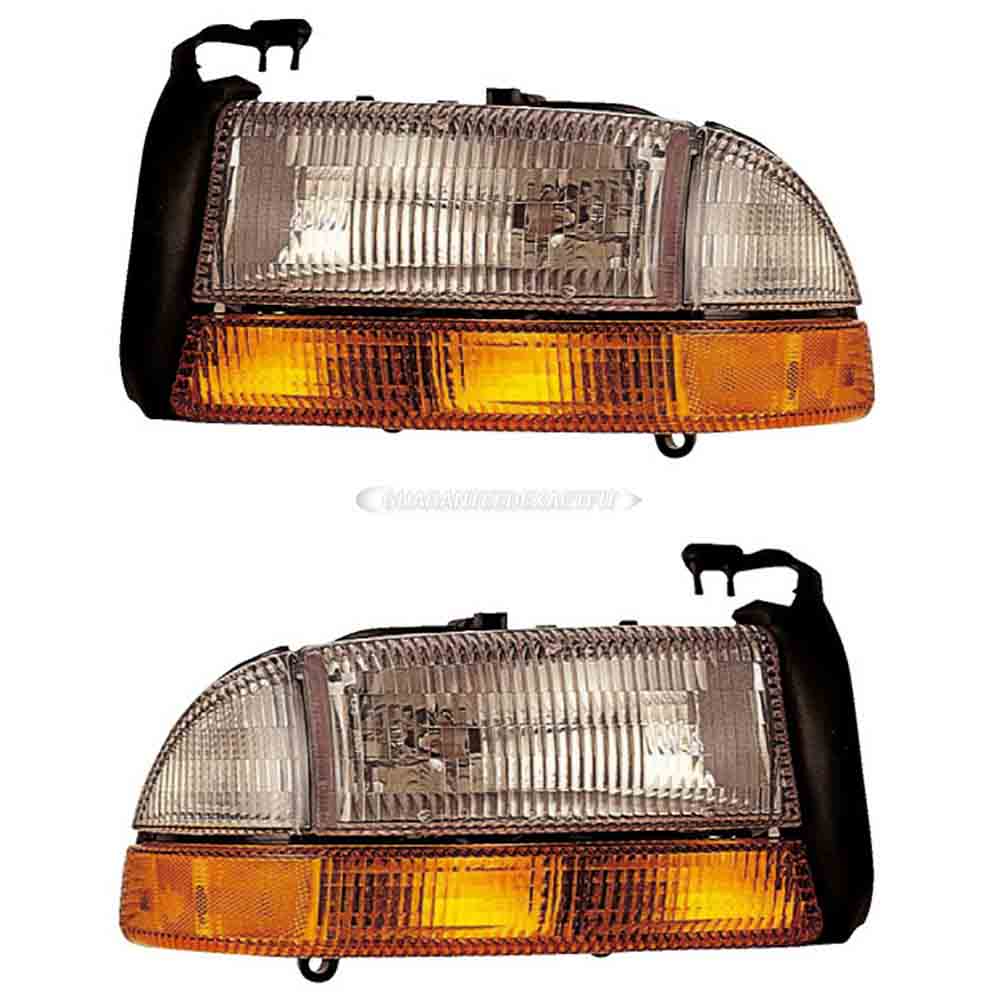  dodge Dakota Headlight Assembly - Pair 