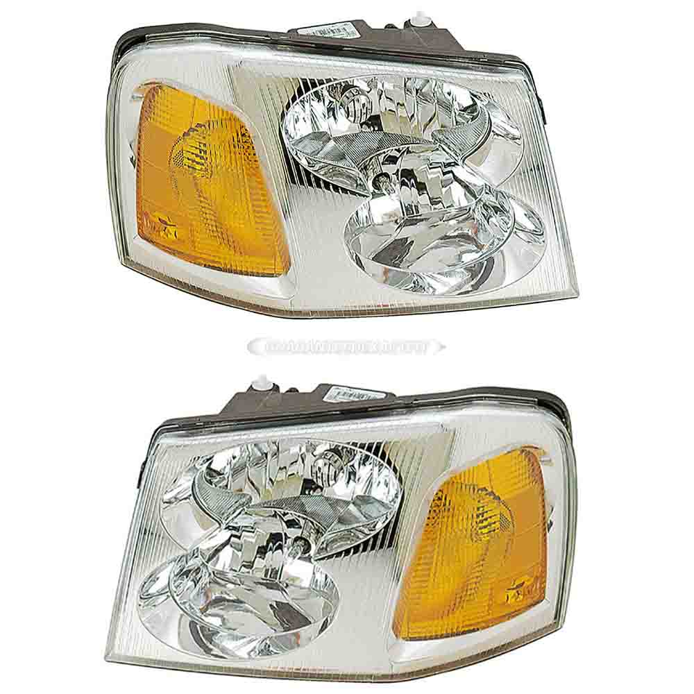  gmc Envoy Headlight Assembly - Pair 