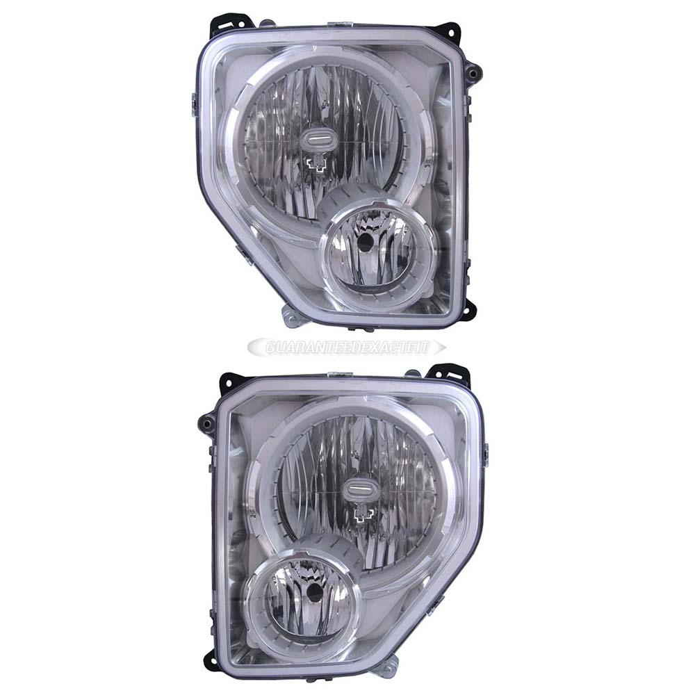  jeep Liberty Headlight Assembly - Pair 