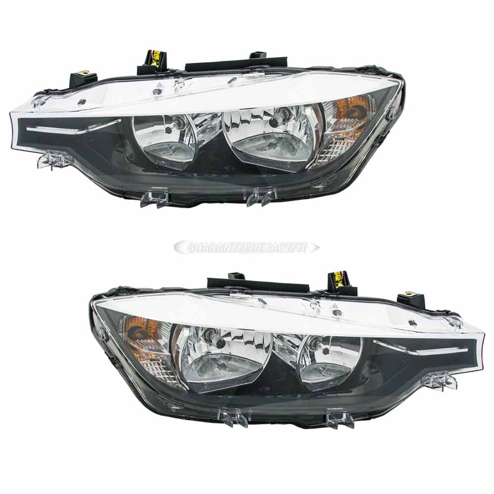  bmw 335i GT xDrive Headlight Assembly - Pair 