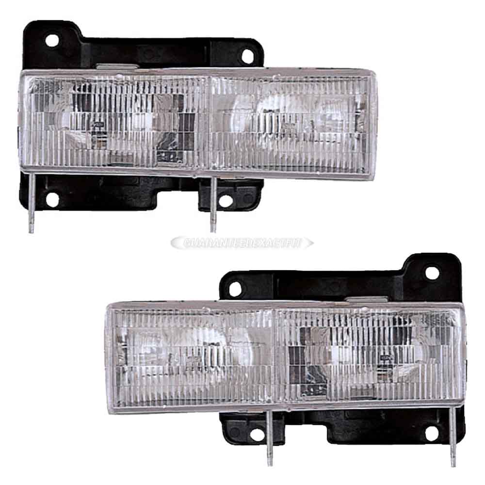  chevrolet C3500HD Headlight Assembly - Pair 