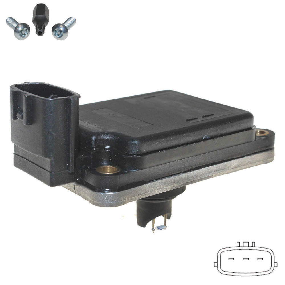  nissan Pick up Truck Mass Air Flow Sensor Probe 