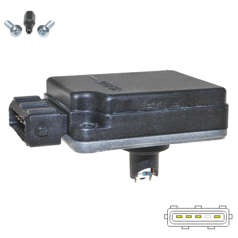  mazda 323 Mass Air Flow Sensor Probe 