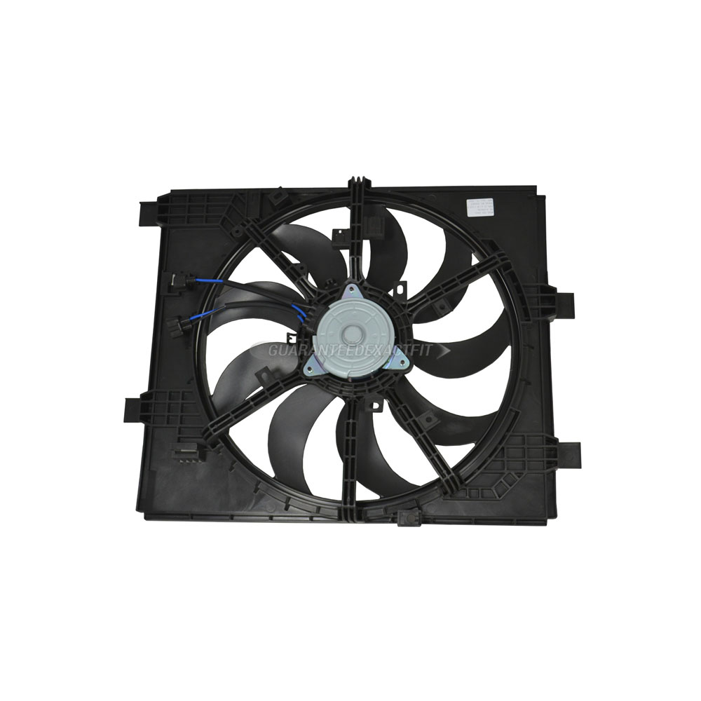  nissan Juke Cooling Fan Assembly 