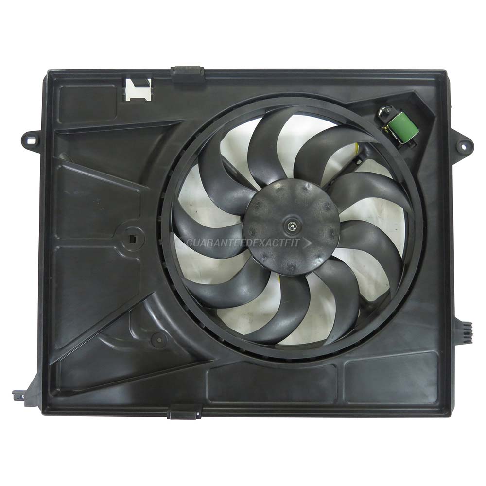  chevrolet Trax Cooling Fan Assembly 