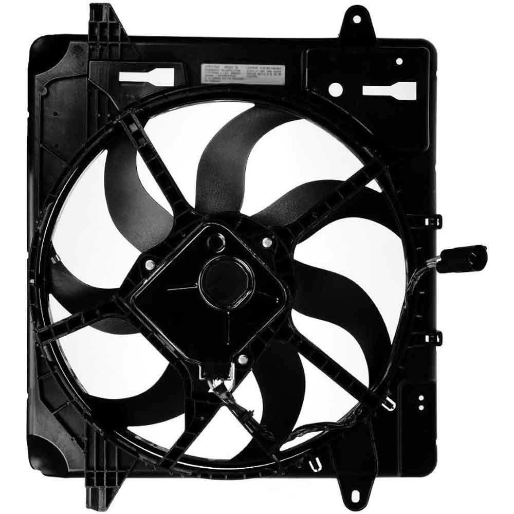  jeep Wrangler JK Cooling Fan Assembly 