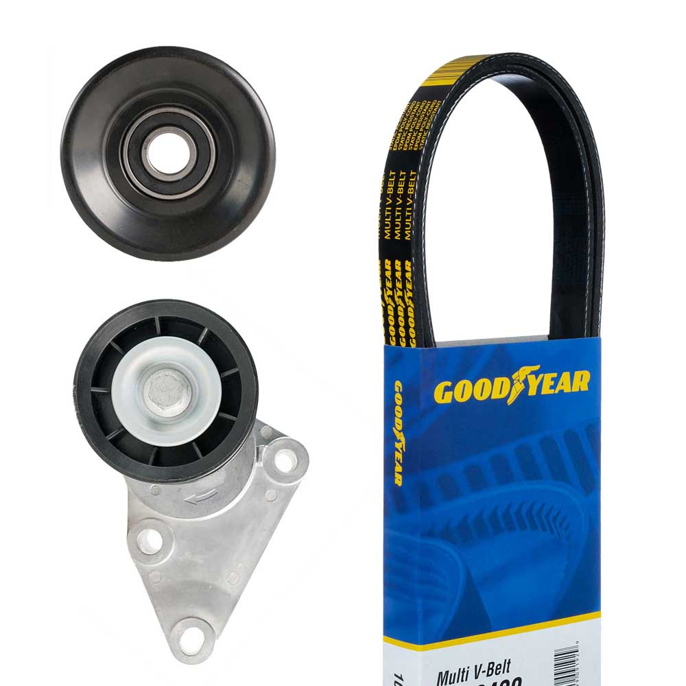  gmc Sierra 1500 HD Serpentine Belt Drive Component Kit 