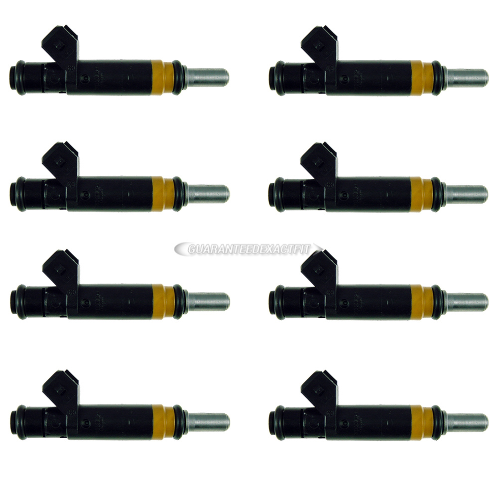  bmw 745Li Fuel Injector Set 
