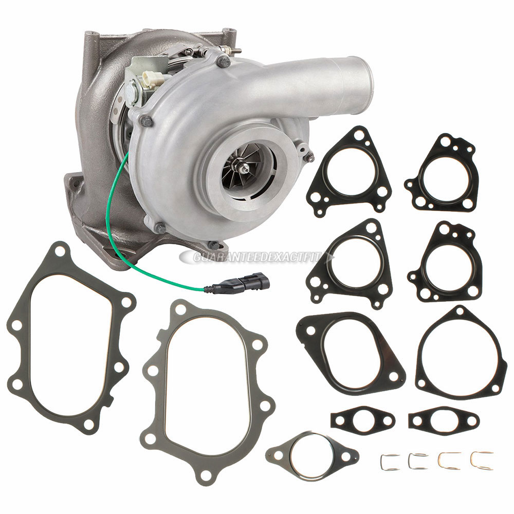  gmc Sierra 3500 HD Turbocharger and Installation Accessory Kit 
