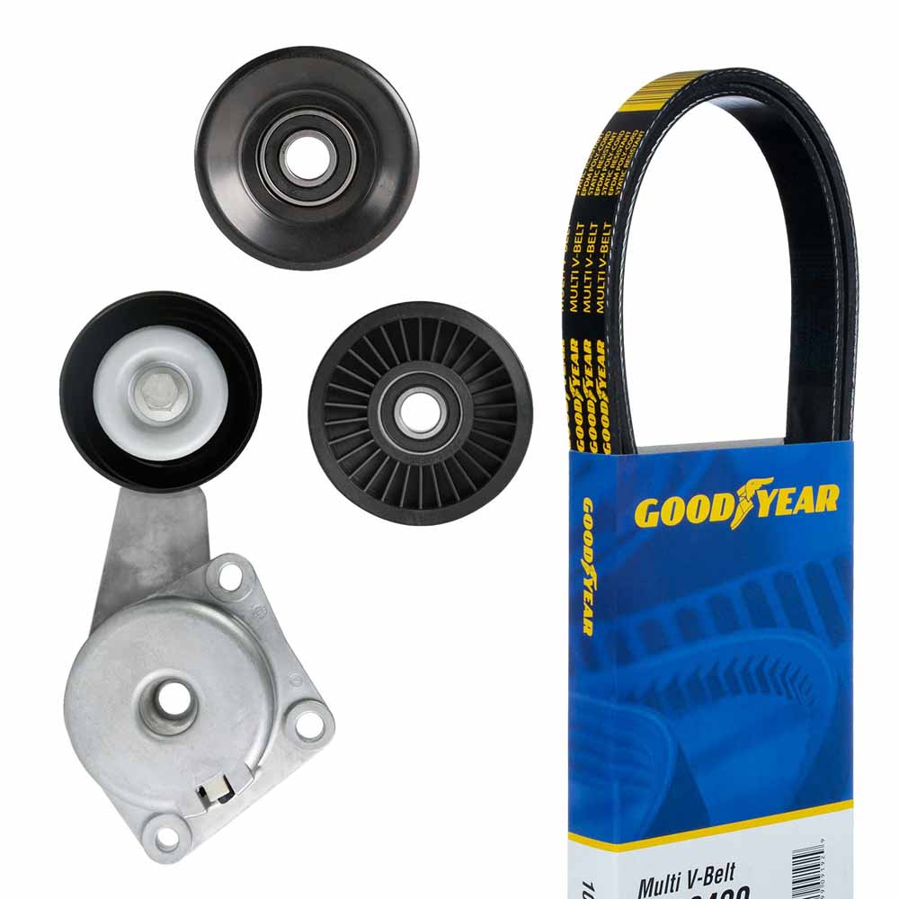  ford E 550 Econoline Super Duty Serpentine Belt Drive Component Kit 