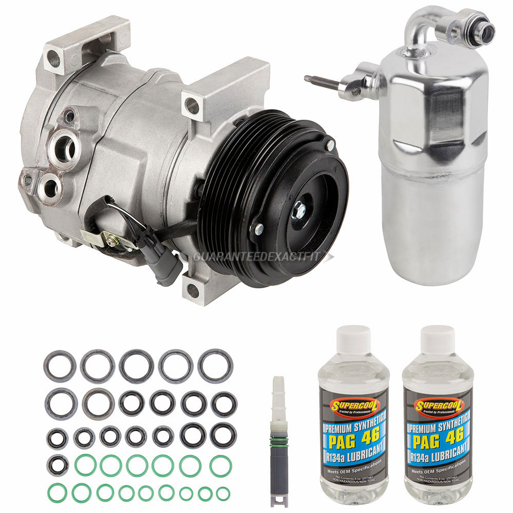 2010 Chevrolet Silverado 2500 HD A/C Compressor and Components Kit