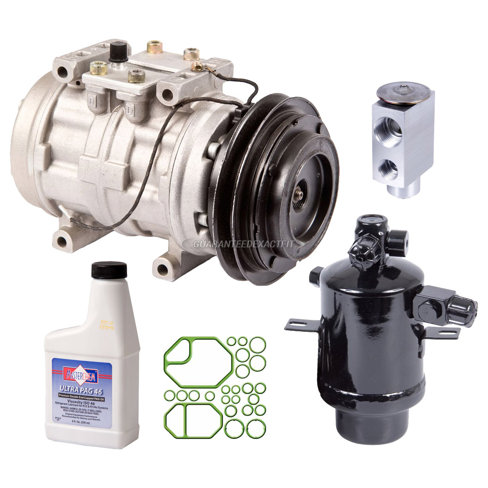  mercedes benz 420SEL A/C Compressor and Components Kit 