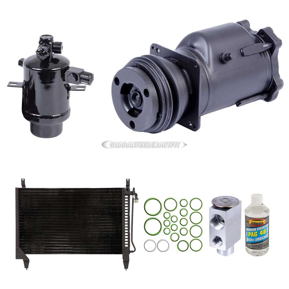 mercedes benz 380SEL A/C Compressor and Components Kit 
