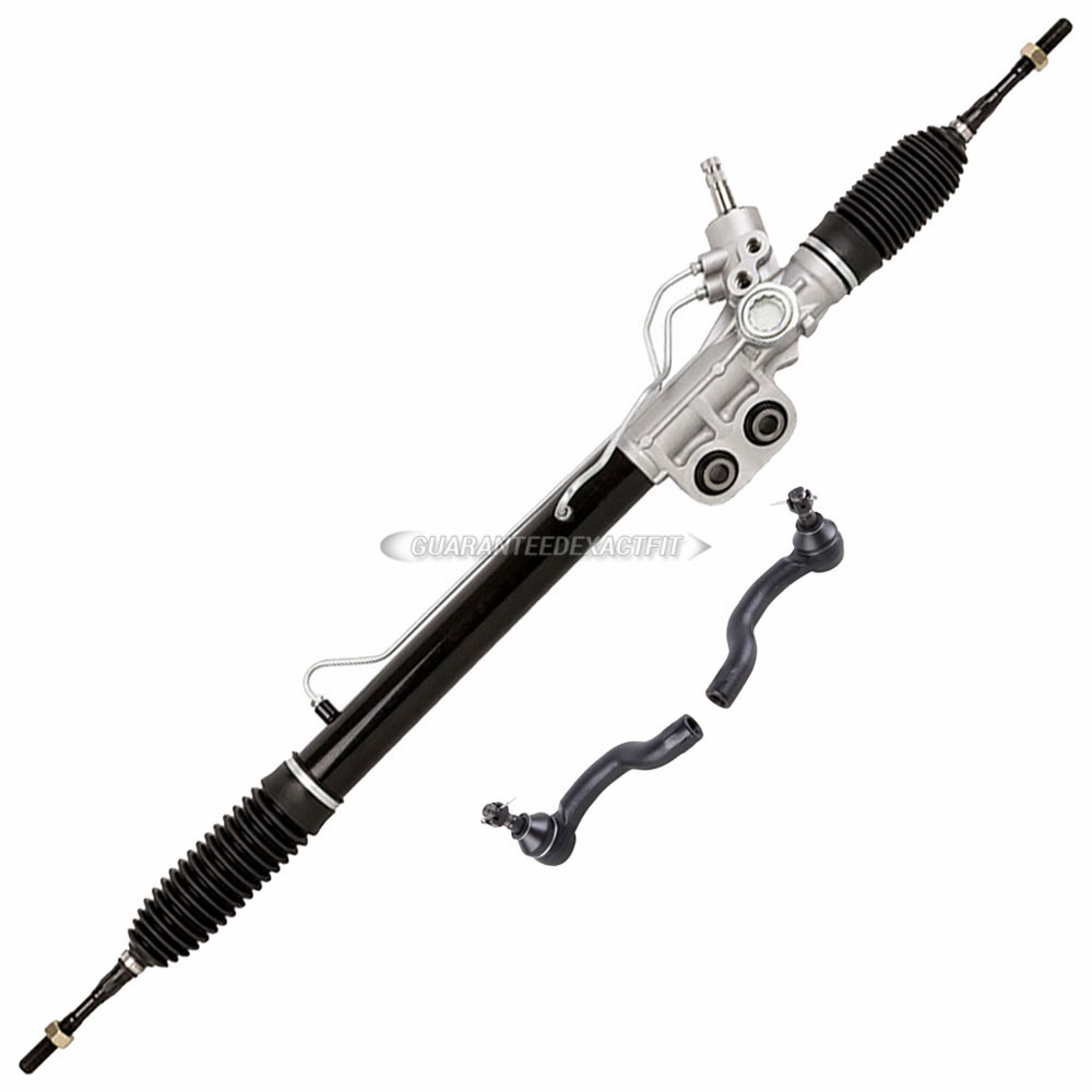  nissan Xterra Rack and Pinion and Outer Tie Rod Kit 
