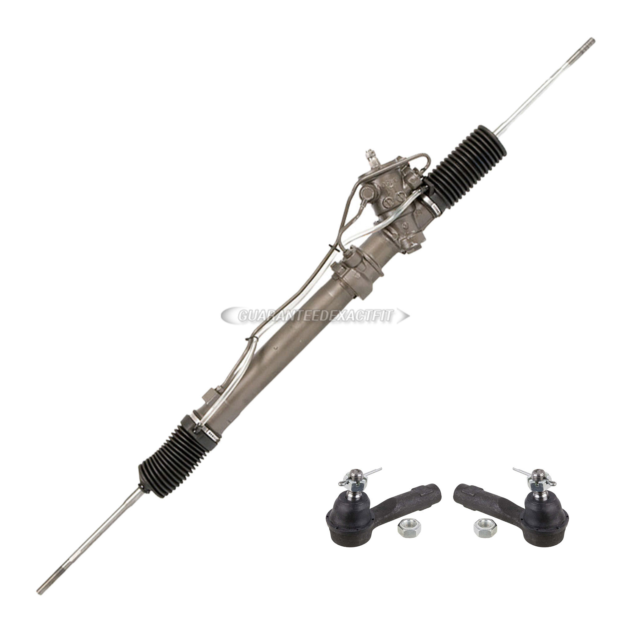  nissan Maxima Rack and Pinion and Outer Tie Rod Kit 