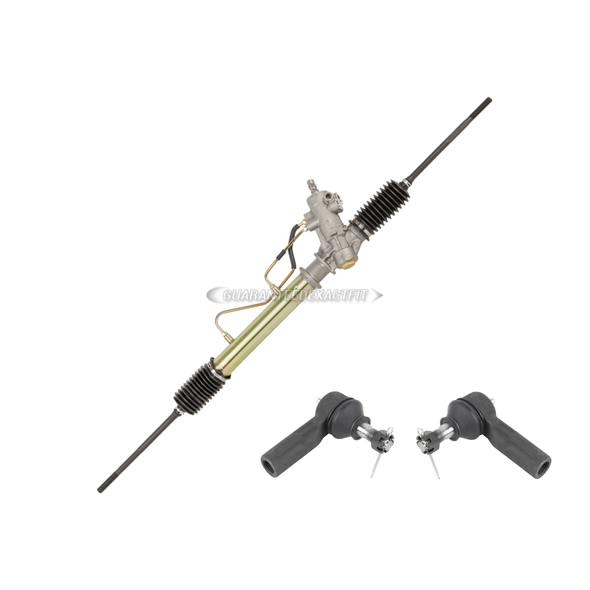  toyota Corolla Rack and Pinion and Outer Tie Rod Kit 