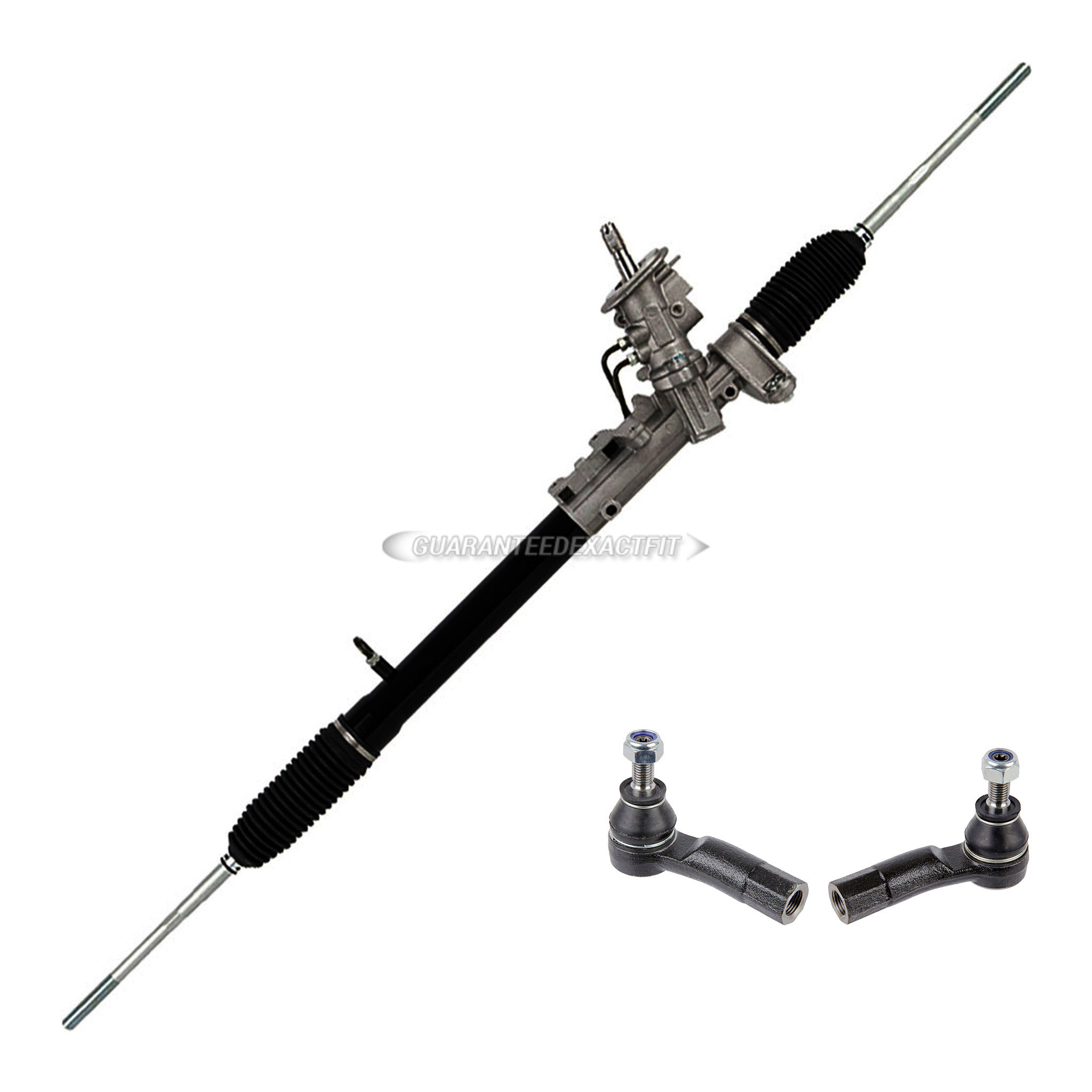  volkswagen Rabbit Rack and Pinion and Outer Tie Rod Kit 