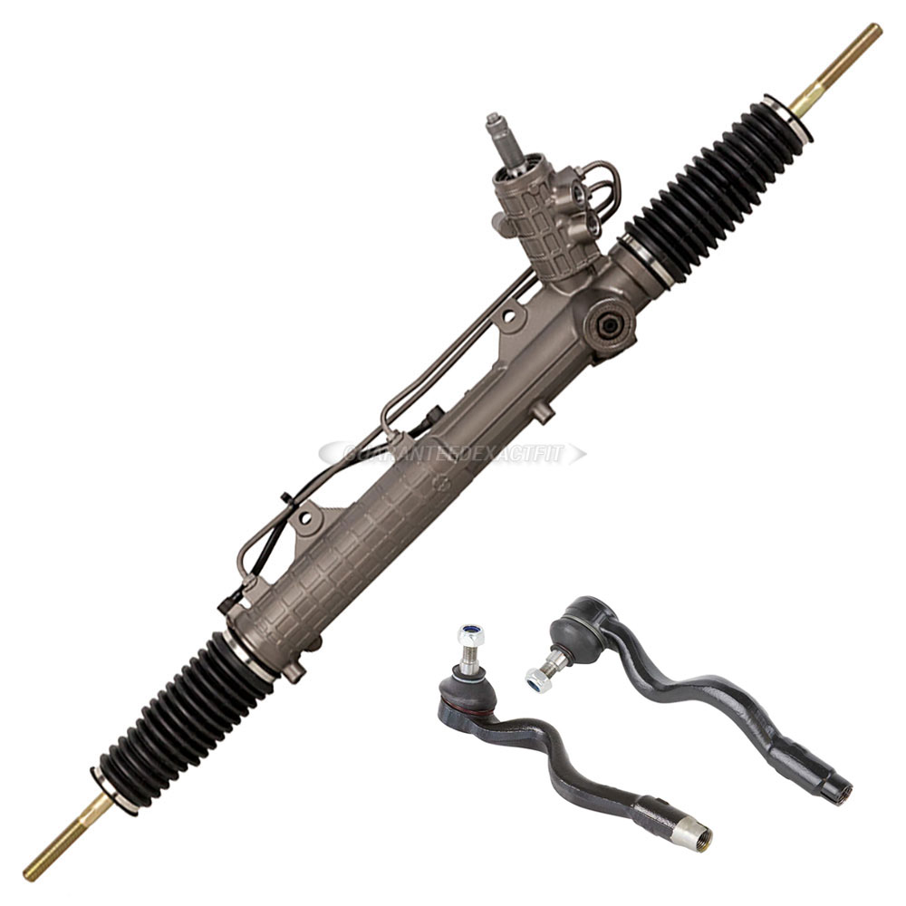  bmw M3 Rack and Pinion and Outer Tie Rod Kit 