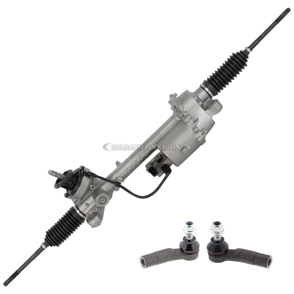  volkswagen Tiguan Limited Rack and Pinion and Outer Tie Rod Kit 