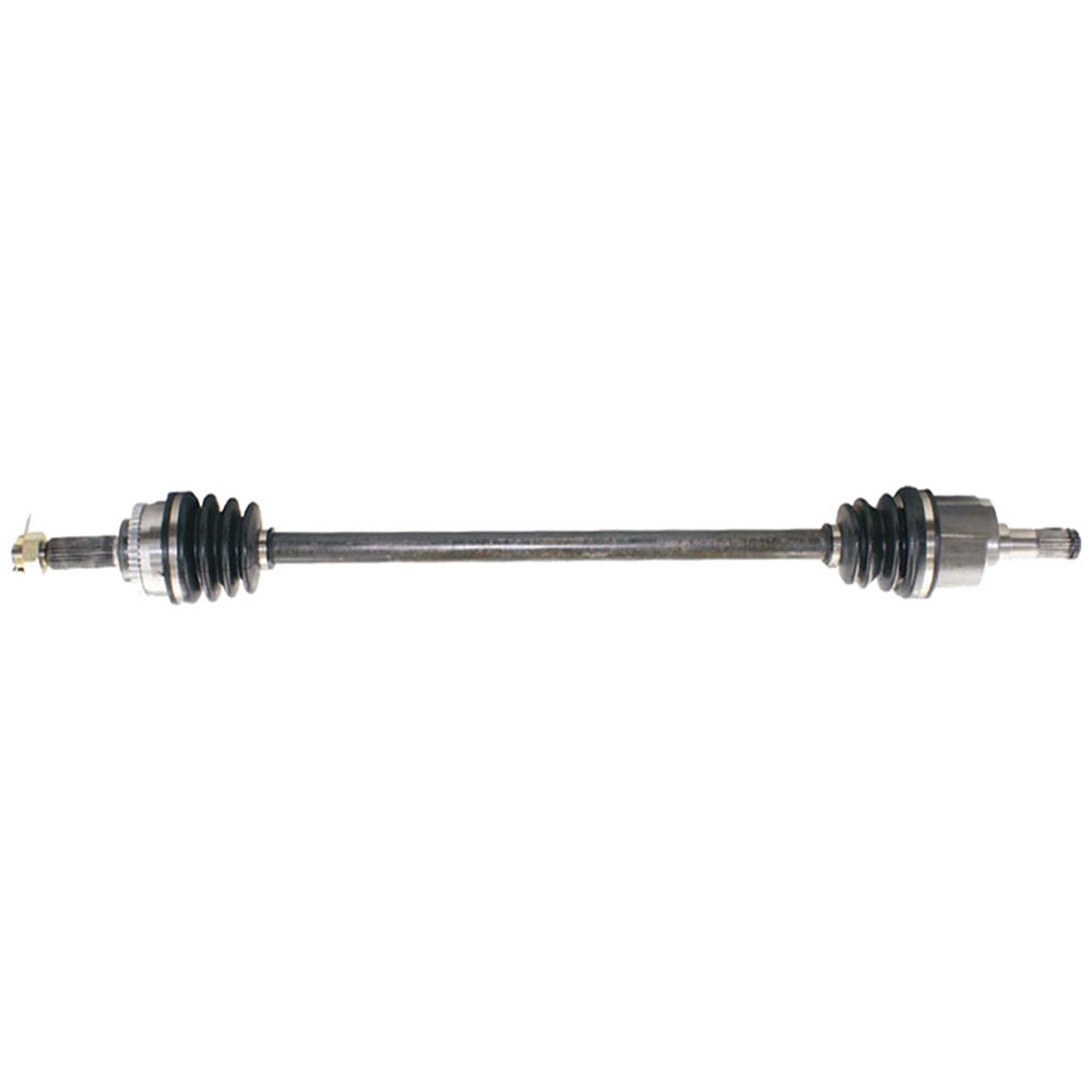  hyundai Accent Drive Axle Front 