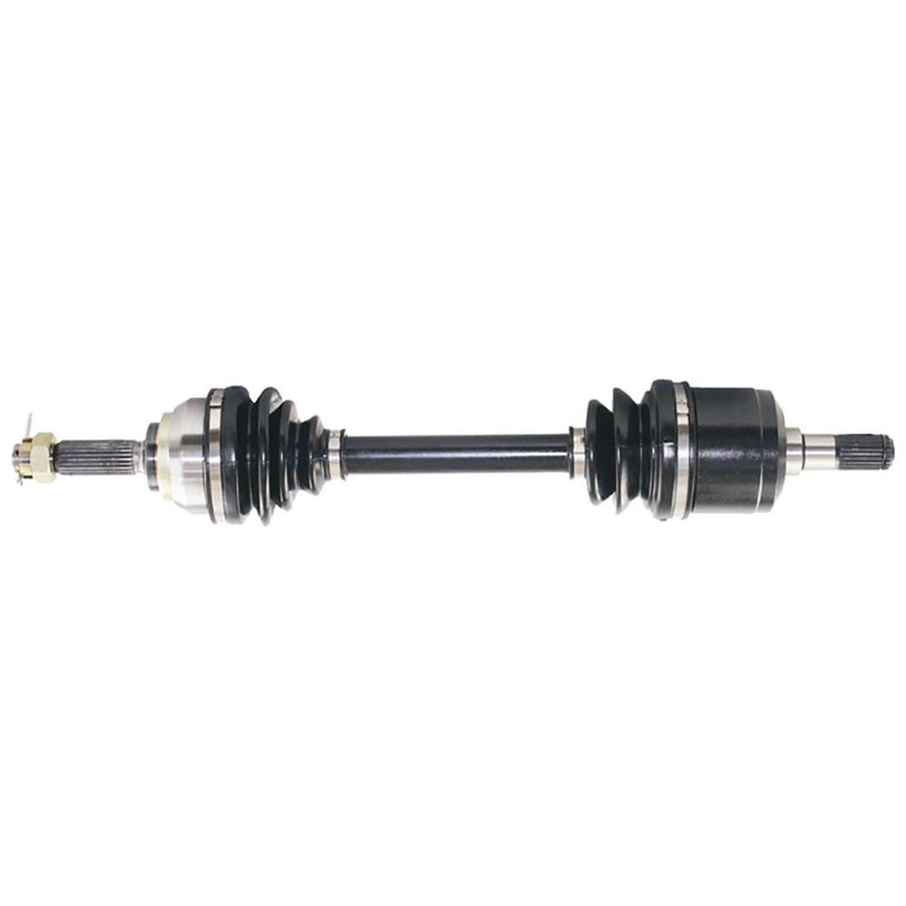  hyundai Excel Drive Axle Front 