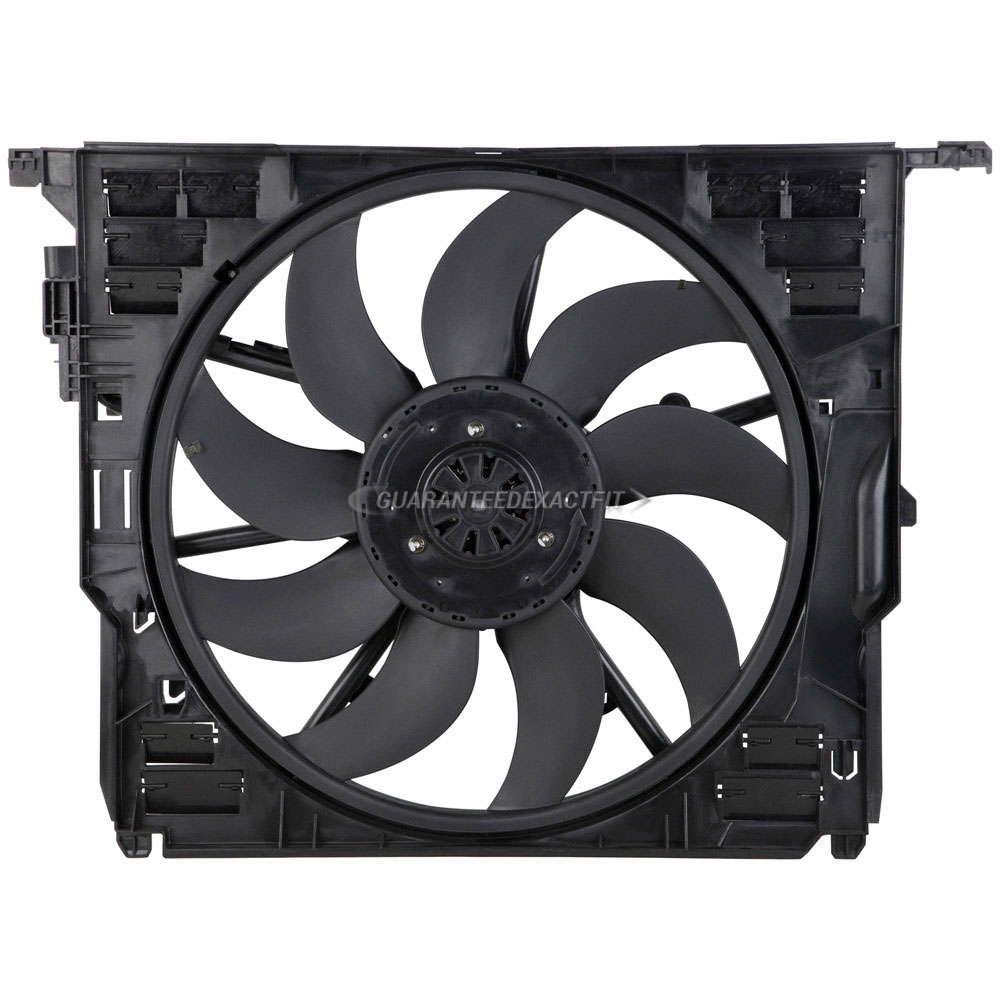  bmw ActiveHybrid 5 Cooling Fan Assembly 