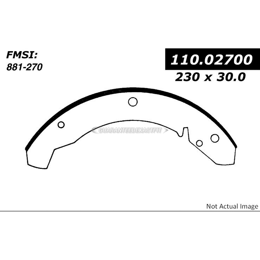  volkswagen Beetle Brake Shoe Set 