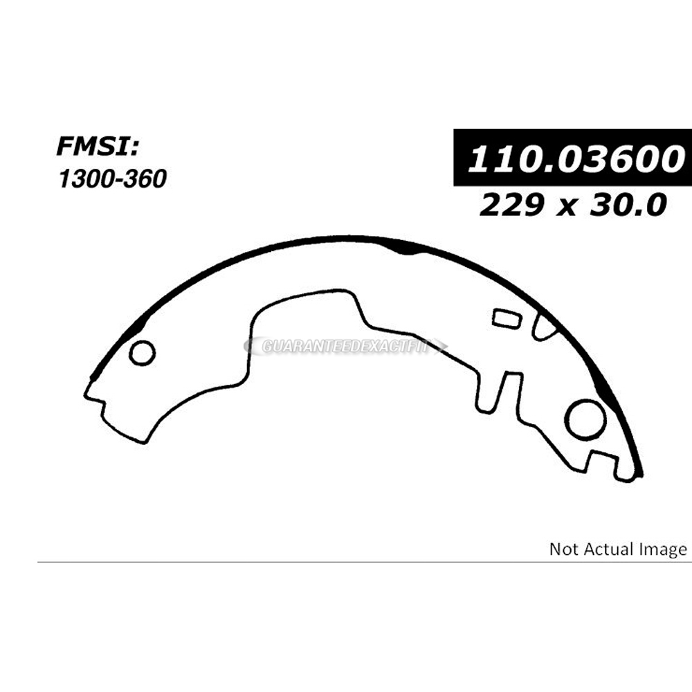  chevrolet  Brake Shoe Set 