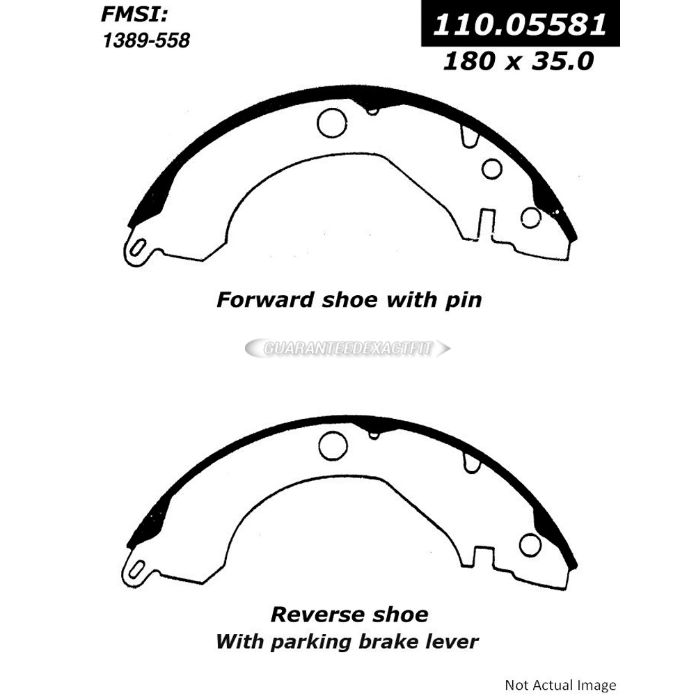  plymouth  Brake Shoe Set 